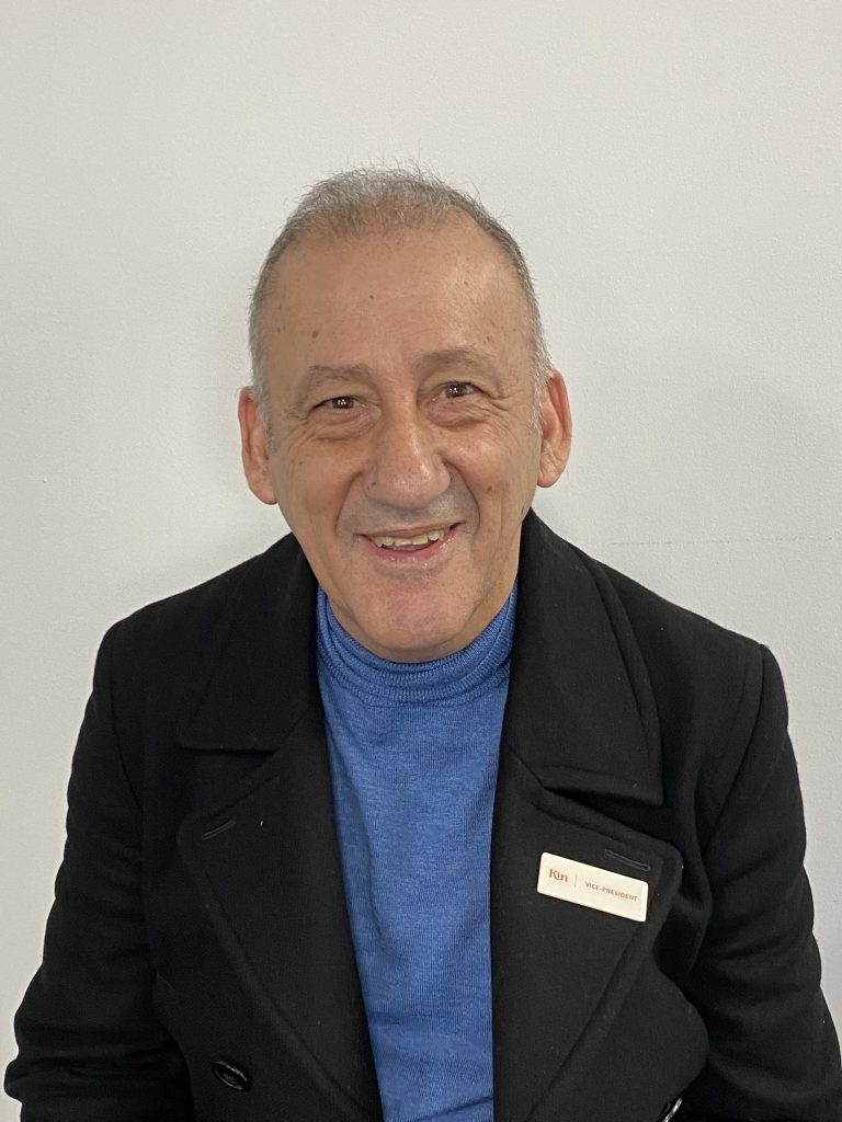 Angelo Cianciosi, President, Origin:Italy, image of Angelo smiling to the camera